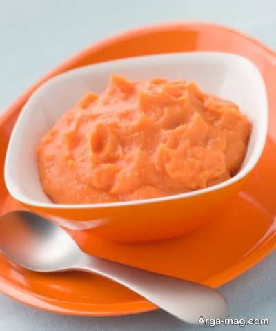 ۳ آموزش برای طرز تهیه پوره هویج بعنوان غذای کمکی نوزادان
