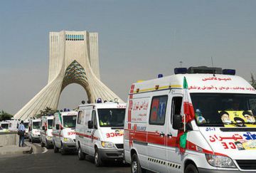 اورژانس تهران به 297 نفر از راهپیمایان خدمات رساند