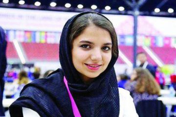 قهرمانی دختر شطرنج باز ایرانی در امارات