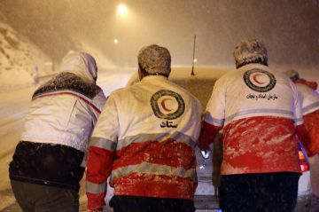 655 مسافر زمستانی متاثر از سیلاب و کولاک امدادرسانی شدند