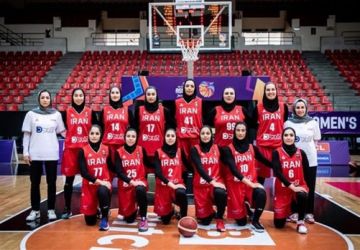 تیم ملی بسکتبال بانوان ایران کاپ آسیا را با شکست آغاز کرد