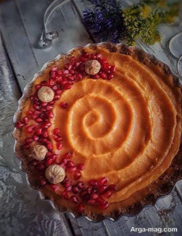 طرز تهیه تارت کدو حلوایی خوش طعم و خوشمزه برای روزهای پاییزی و زمستانی