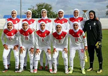 تیم فوتبال بانوان ایران برابرنپال شکست خورد