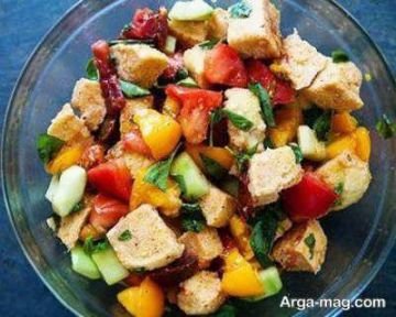 طرز تهیه سالاد پانزانلا یک پیش غذای ایتالیایی فوق العاده